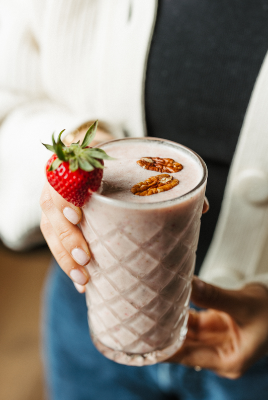 Vanilla Strawberry Smoothie