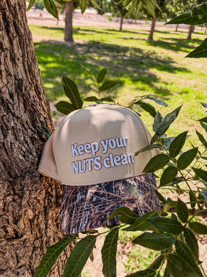 Camo Keep Your Nuts Clean Hats