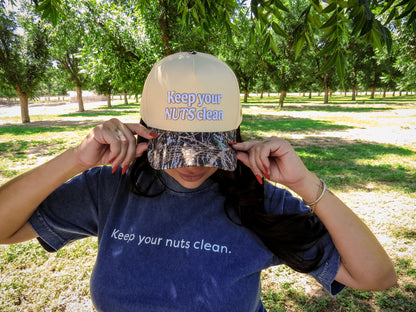 Camo Keep Your Nuts Clean Hats
