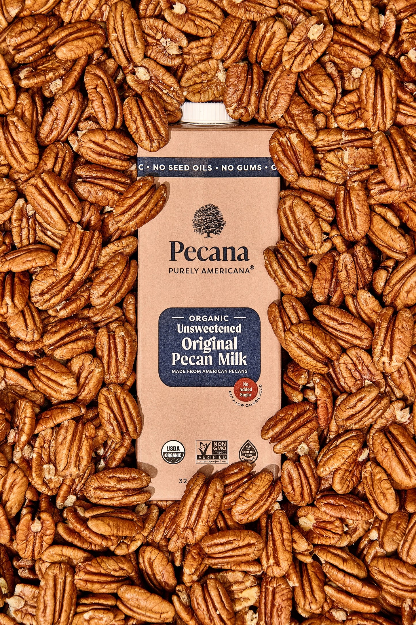 Organic Unsweetened Original Pecan Milk 3 Pack