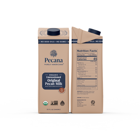 Organic Unsweetened Original Pecan Milk